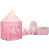 Children Play Tent Pink 301x120x128 Cm VidaXL 1 Children Play Tent Pink 301x120x128 Cm VidaXL -Children's chairs Sales Store 75074424 1
