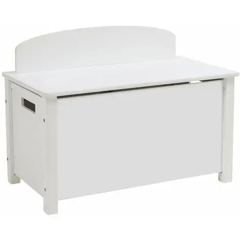 Liberty House Toys Kids Classic White Toy Box 4 Liberty House Toys Kids Classic White Toy Box - Image 2