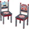 Fantasy Fields Toy Furniture Little Fire Fighters Set Of 2 Chairs - L31 X W31 X H70 Cm - Red/Multi Color -Children's chairs Sales Store 83831693 1