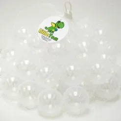 LittleTom 50 Plastic Balls 5.5cm To Fill Children's Ball Pits Transparent 10 LittleTom 50 Plastic Balls 5.5cm To Fill Children's Ball Pits Transparent -Children's chairs Sales Store 86549413 4