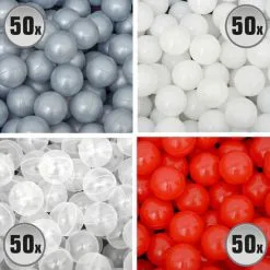 LittleTom 200 Ball Pool Balls - 5,5cm Baby Ball Pit Balls - Kids Play Balls For Ball Pit -Children's chairs Sales Store 86640936 3