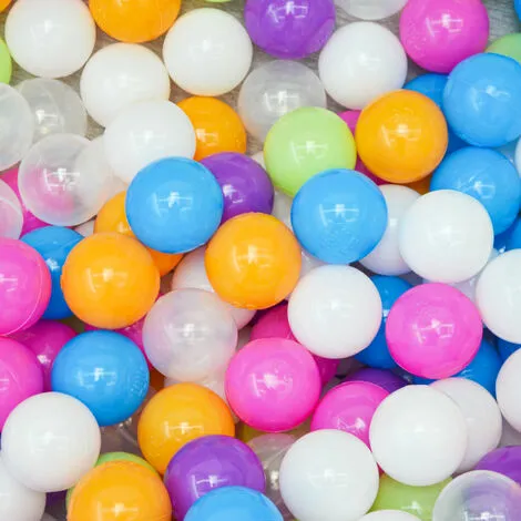 LittleTom Pink Princess Tent For Girls - 300 Ball Pit Balls 120x120x90 Baby Girl Ball Pit 6 LittleTom Pink Princess Tent For Girls - 300 Ball Pit Balls 120x120x90 Baby Girl Ball Pit - Image 4