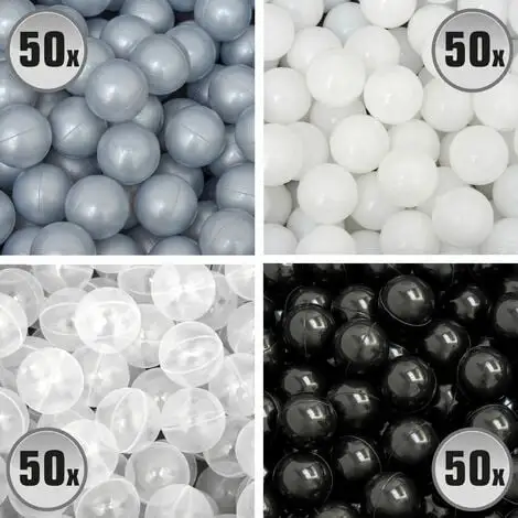 LittleTom 200 Ball Pool Balls - 5,5cm Baby Ball Pit Balls - Kids Play Balls For Ball Pit 5 LittleTom 200 Ball Pool Balls - 5,5cm Baby Ball Pit Balls - Kids Play Balls For Ball Pit - Image 3