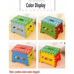 ERHOPE Foldable And Portable Step Stool, Small Folding Step Stool, Non-Slip Step Stool, Folding Stool For Kids And Adults, Holds Up To 220 Lbs, For Kitchen, Bathroom, Garden -Children's chairs Sales Store 87604133 3