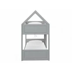 HOME DETAIL Miller Grey Wooden House Bunk Bed 9 HOME DETAIL Miller Grey Wooden House Bunk Bed -Children's chairs Sales Store 88494408 4