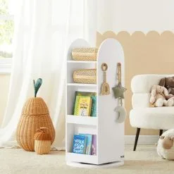 SoBuy 360-degree Rotating Children Kids Bookshelf Bookcase,KMB64-W -Children's chairs Sales Store 88733566 3