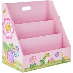 Fantasy Fields Magic Garden Toddler Bookshelf - L47 X W30 X H48 Cm - Pink/Green