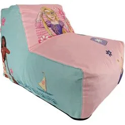 Disney Princess Shaped Bean Bag Chair For Kids, W80 X D59 X H51.5cm 9 Disney Princess Shaped Bean Bag Chair For Kids, W80 X D59 X H51.5cm -Children's chairs Sales Store 93899174 4