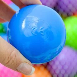LittleTom 100 Colorful Hollow Plastic Balls Ø 6 Cm To Fill Ball Pits For Baby -Children's chairs Sales Store 94298994 4