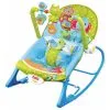 KEEPBUYING 2-in-1 Portable Baby Bouncer Rocker Swing Chair Soft Soothing Vibration Toys-Green -Children's chairs Sales Store 94659783 1