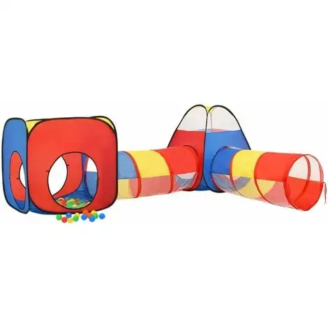 Children Play Tent With 250 Balls Multicolour 190x264x90 Cm VidaXL 5 Children Play Tent With 250 Balls Multicolour 190x264x90 Cm VidaXL -Children's chairs Sales Store 95545622 1
