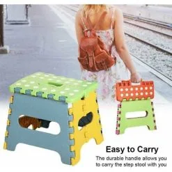 GTA Piece Plastic Folding Stool, Small Folding Step Stool, Folding Stool For Children And Adults, 9 GTA Piece Plastic Folding Stool, Small Folding Step Stool, Folding Stool For Children And Adults, -Children's chairs Sales Store 96188115 3