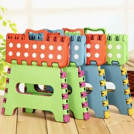 GTA Piece Plastic Folding Stool, Small Folding Step Stool, Folding Stool For Children And Adults, 6 GTA Piece Plastic Folding Stool, Small Folding Step Stool, Folding Stool For Children And Adults, - Image 4