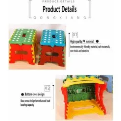 Soleil Foldable And Portable Step Stool, Small Folding Step Stool, Non-Slip Step Stool, Folding Stool For Kids And Adults, Holds Up To 220 Lbs, For Kitchen, Bathroom, Garden 10 Soleil Foldable And Portable Step Stool, Small Folding Step Stool, Non-Slip Step Stool, Folding Stool For Kids And Adults, Holds Up To 220 Lbs, For Kitchen, Bathroom, Garden -Children's chairs Sales Store 96241502 4