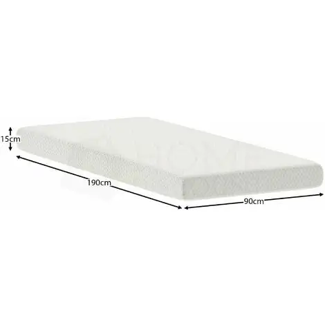 Home Discount Comfort 6 Inch Mattress, 3ft Single, 190 X 90 Cm 4 Home Discount Comfort 6 Inch Mattress, 3ft Single, 190 X 90 Cm - Image 2
