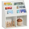SoBuy Children's Storage Book Shelf Storage Display Rack Holder,KMB01-W 2 SoBuy Children's Storage Book Shelf Storage Display Rack Holder,KMB01-W -Children's chairs Sales Store 9761726 1