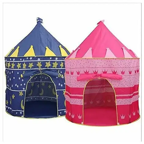 TUMALAGIA Play Tent Castle Indoor Outdoor Princess Prince Playhouse 6 TUMALAGIA Play Tent Castle Indoor Outdoor Princess Prince Playhouse - Image 4